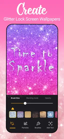 Game screenshot Glitter Wallpapers Lock Screen apk