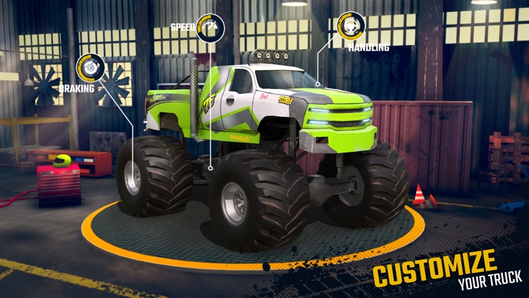 Monster Truck Racing Stunt screenshot-6