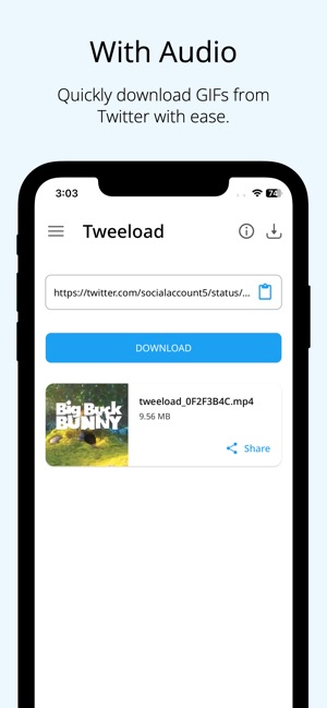 Easy Twitter Video & GIF Downloader Review & Download - App Of The Day