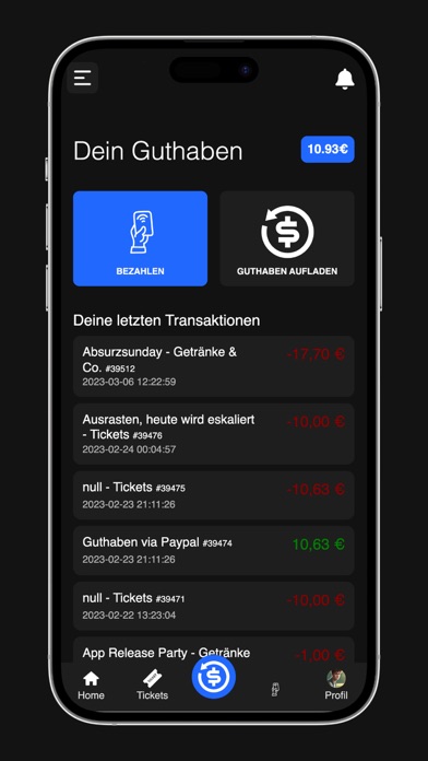 Nachtaktivevents Screenshot