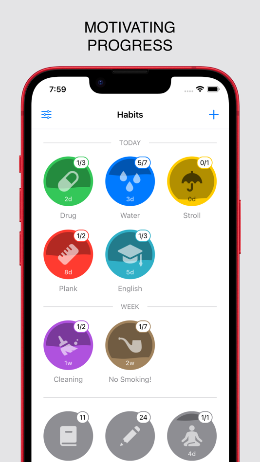 Habits: Goal Tracker - 4.1 - (iOS)