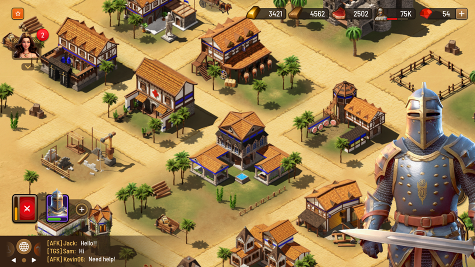 #1. Age of Monarchy (iOS) 由: ATOMGAMES