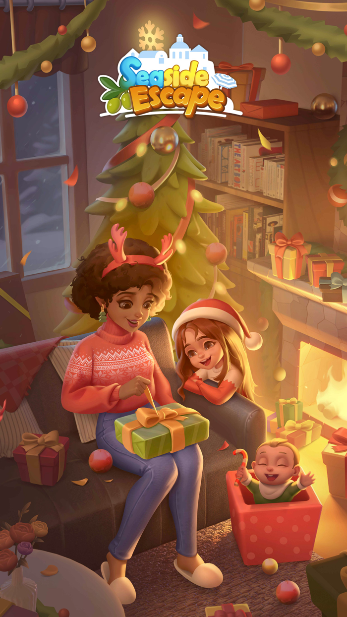 Seaside Escape Merge and Story