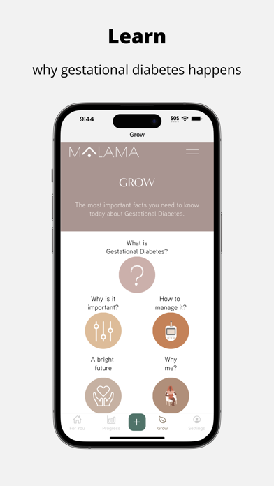 Malama - Gestational Diabetes Screenshot