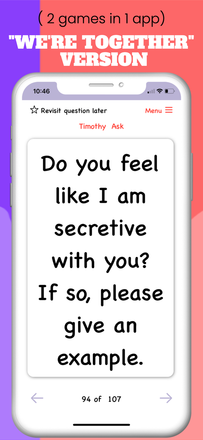 Same Page - Relationship Game