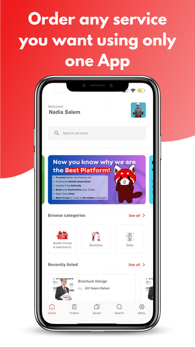 Kenlah: The Top Service Finder Screenshot