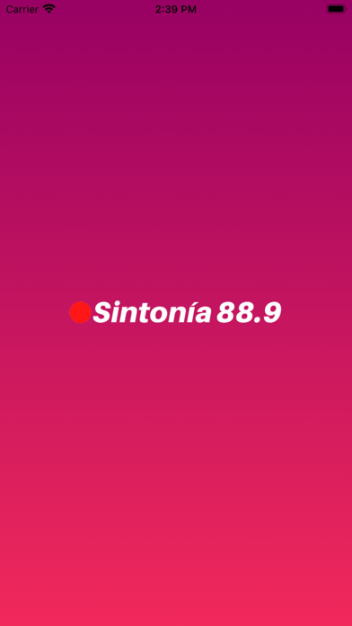 Sintonía 88.9 Screenshot