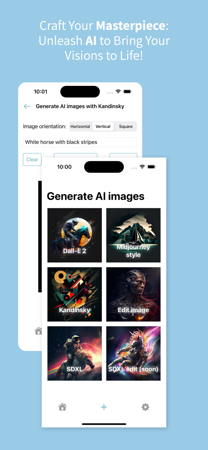 Promptum - AI images feed