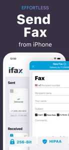 iFax App Send Fax From iPhone screenshot #1 for iPhone