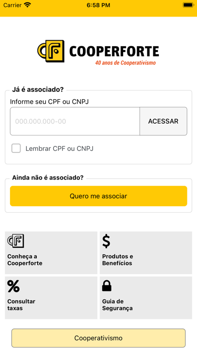Cooperforte Screenshot