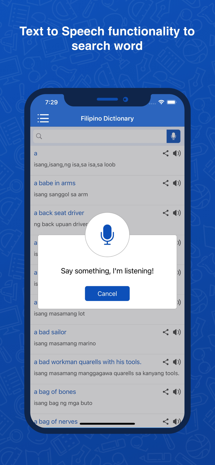 Filipino Dictionary Trans.