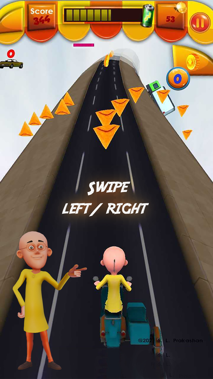 Motu Patlu Scooter Subway Game