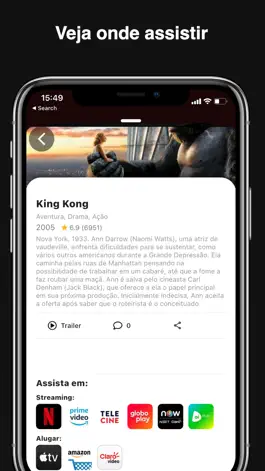Game screenshot Eu Assisto - Descubra Filmes hack