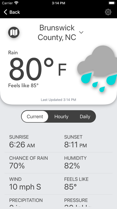 Brunswick County Sheriff Screenshot
