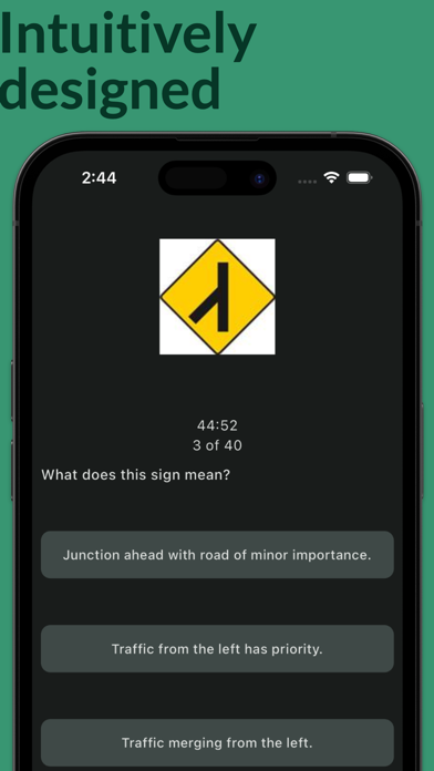 Driver Theory Test Ireland Car Screenshot