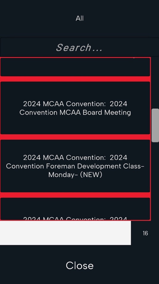 #3. MCAA App (iOS) 由: Jason Blake