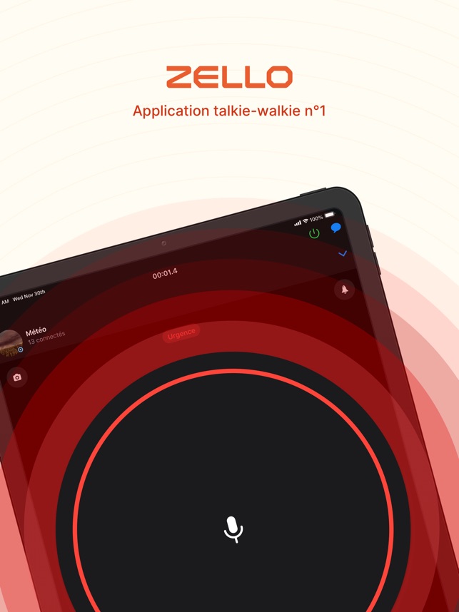 Zello Talkie Walkie dans l'App Store