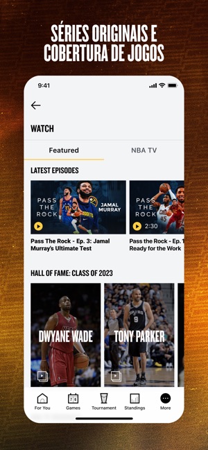 Esportes no app Apple TV - Suporte da Apple (BR)