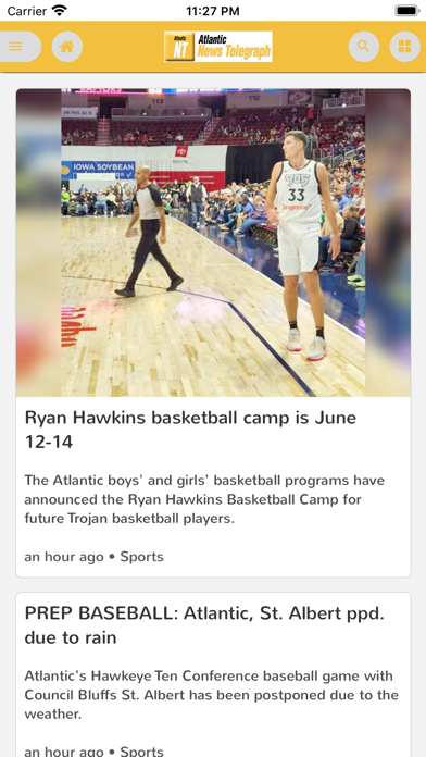Atlantic News-Telegraph Screenshot