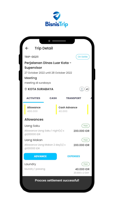 Screenshot 4 of BisnisTrip App