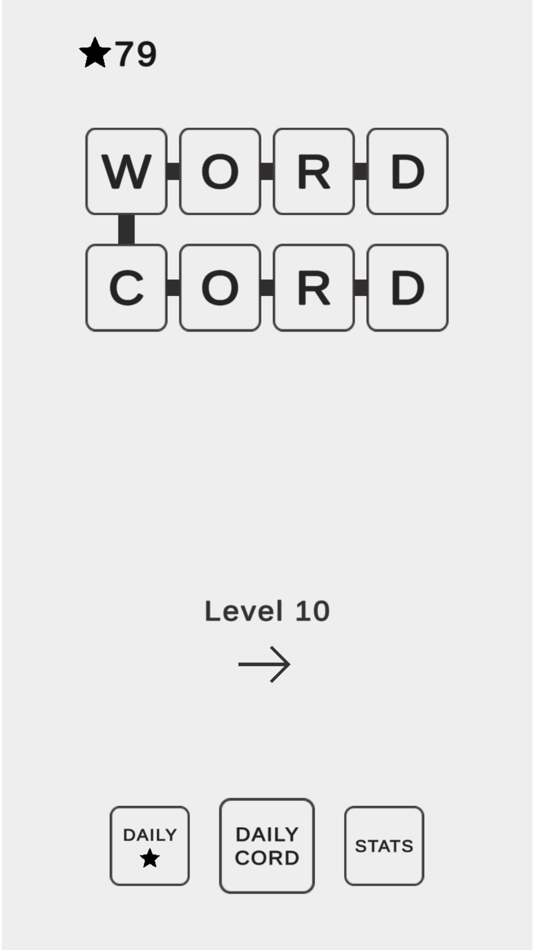 #1. Word Cord (iOS) 由: David Buffkin