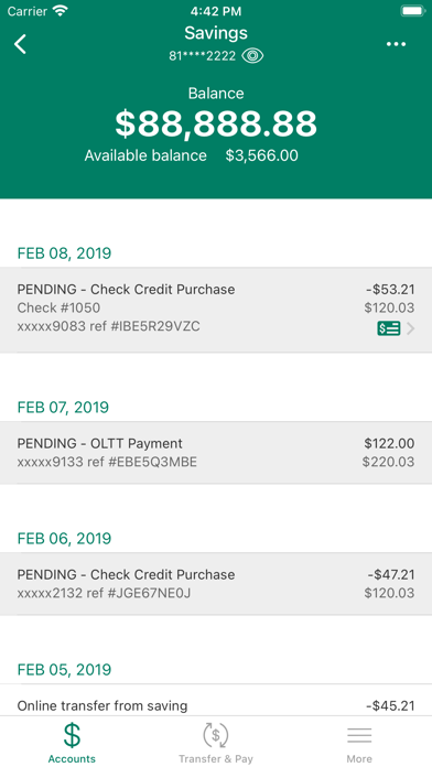 Chemco Federal Credit Union Screenshot