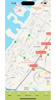 dubai metro map iphone screenshot 3