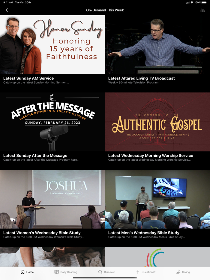 Crossgates Baptist App