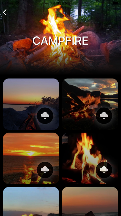 Cozy Christmas Fireplace. Screenshot