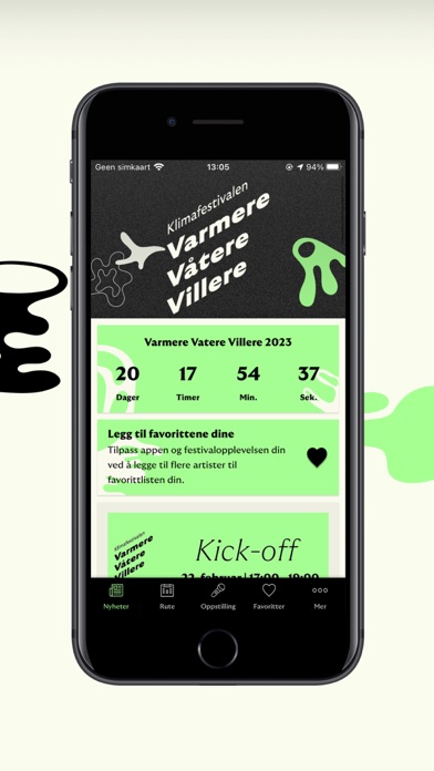 Varmere Våtere Villere Screenshot