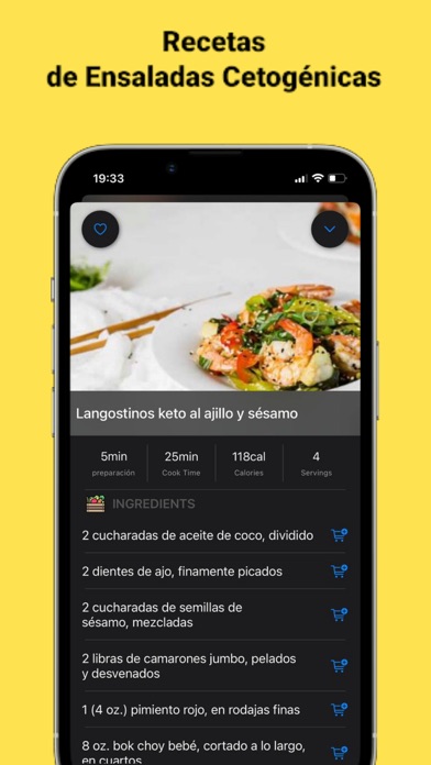 Recetas keto - low carb DIET Screenshot