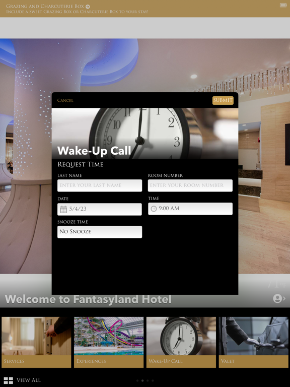Fantasyland Hotel iPad screenshot