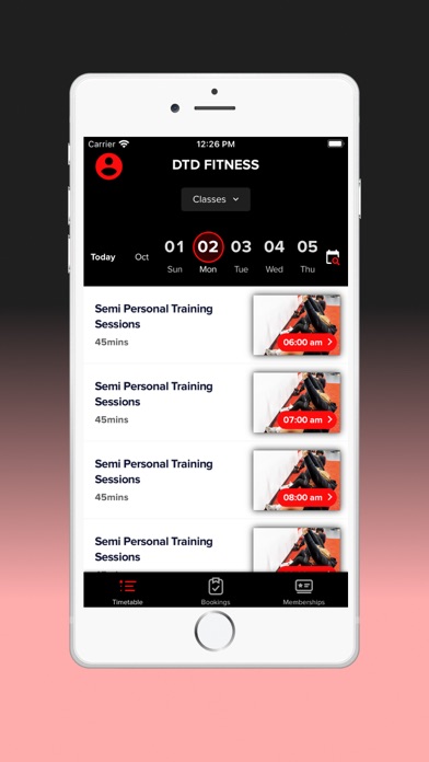 DTD FITNESS Screenshot