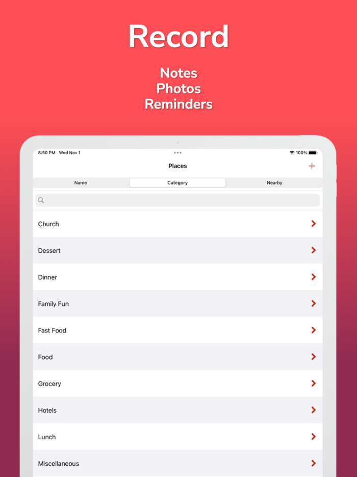 Faves - Mark Where Youve Been