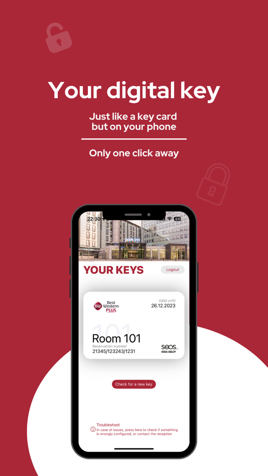 #1. Provent Digital Room Key (iOS) Podle: Gustaffo digital service GmbH