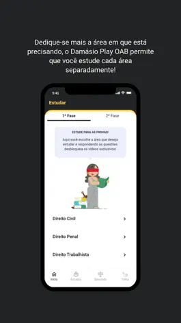 Game screenshot Damásio Play OAB apk