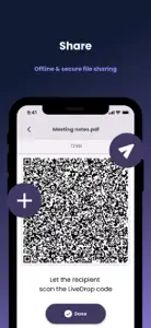LiveDrop - Offline Sharing screenshot #1 for iPhone