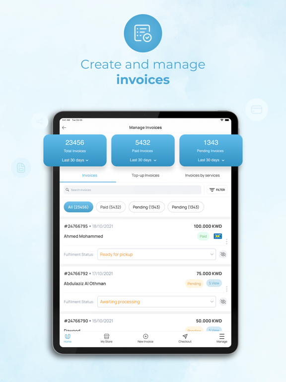 UPayments iPad screenshot 9 - Finance app
