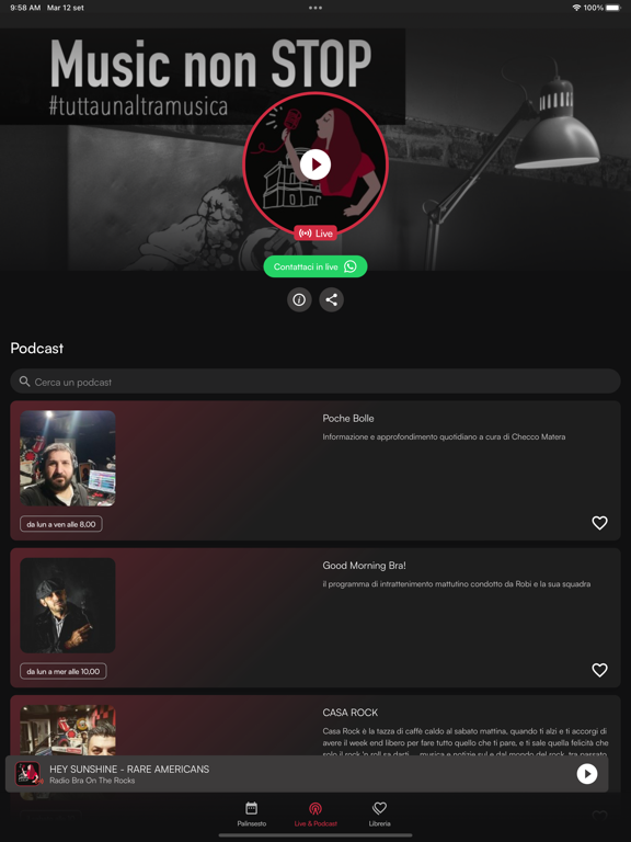 Screenshot #4 pour Radio BraOnTheRocks