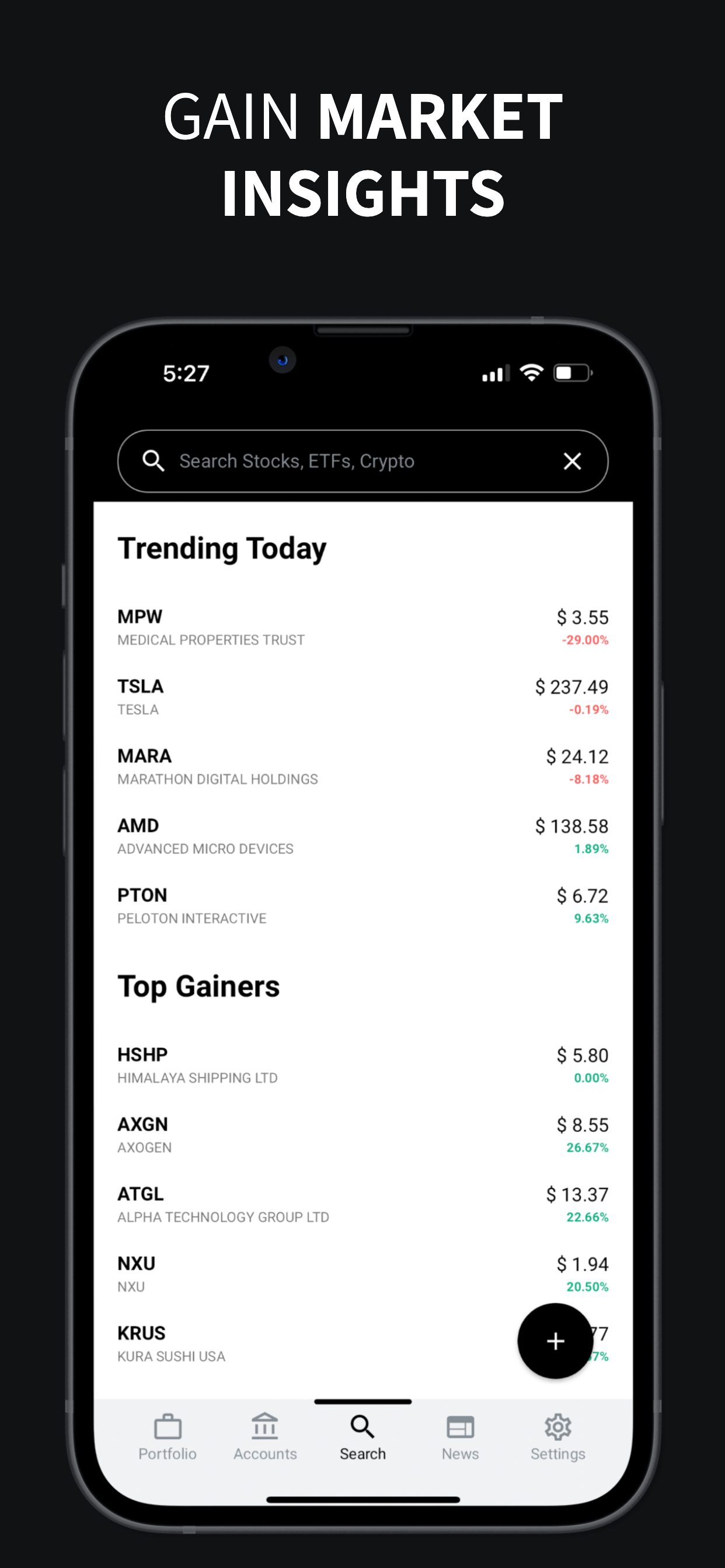 Mystockfolio screenshot 5
