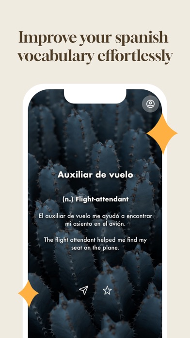 Learn Spanish Words - Rápido Screenshot