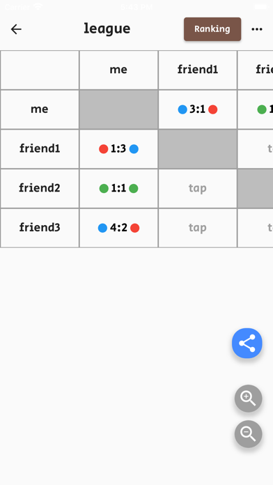 make League tournament bracket Screenshot
