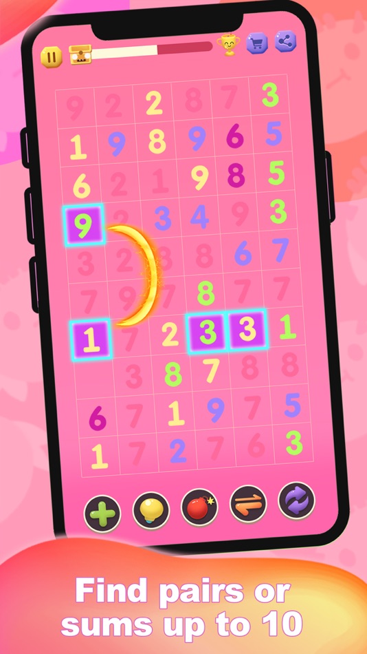 #3. Number Mania - Cool Pair (iOS) Bởi: Yunbu