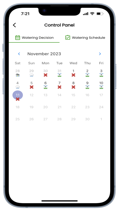 Screenshot 3 of Sustainable Sprinkler App