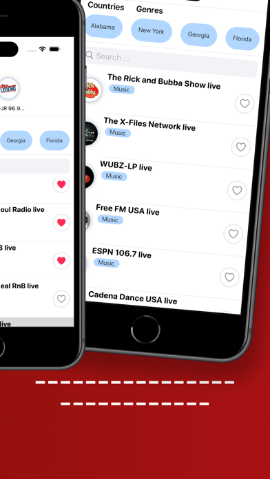 Radio FM USA -live radios app Screenshot