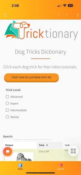 Game screenshot Dog Tricktionary mod apk