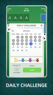 solitaire classic: card 2024 iphone screenshot 3