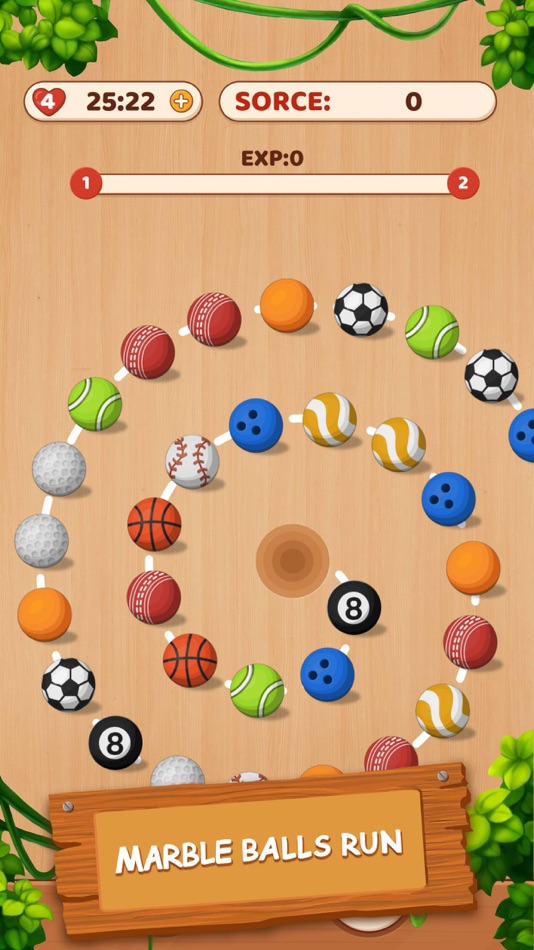 #1. Marble Balls Run (iOS) 由: MNMFUN