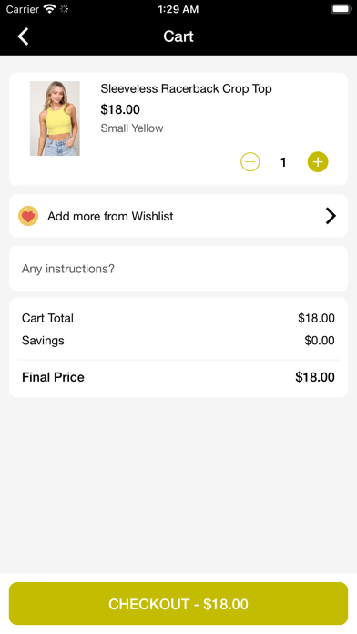 Aribellas Boutique Screenshot