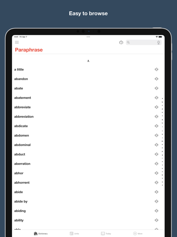 Screenshot #4 pour Dictionary of Paraphrases